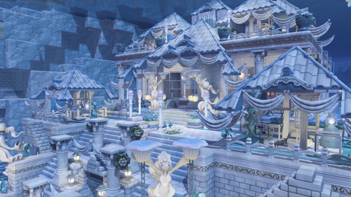pamo11h's tweet photo. 神殿リメイク🏰🐚🫧
#ぽこあポケモン #ぽこポケ #pokopia https://t.co/uSm2Oq3NS7
