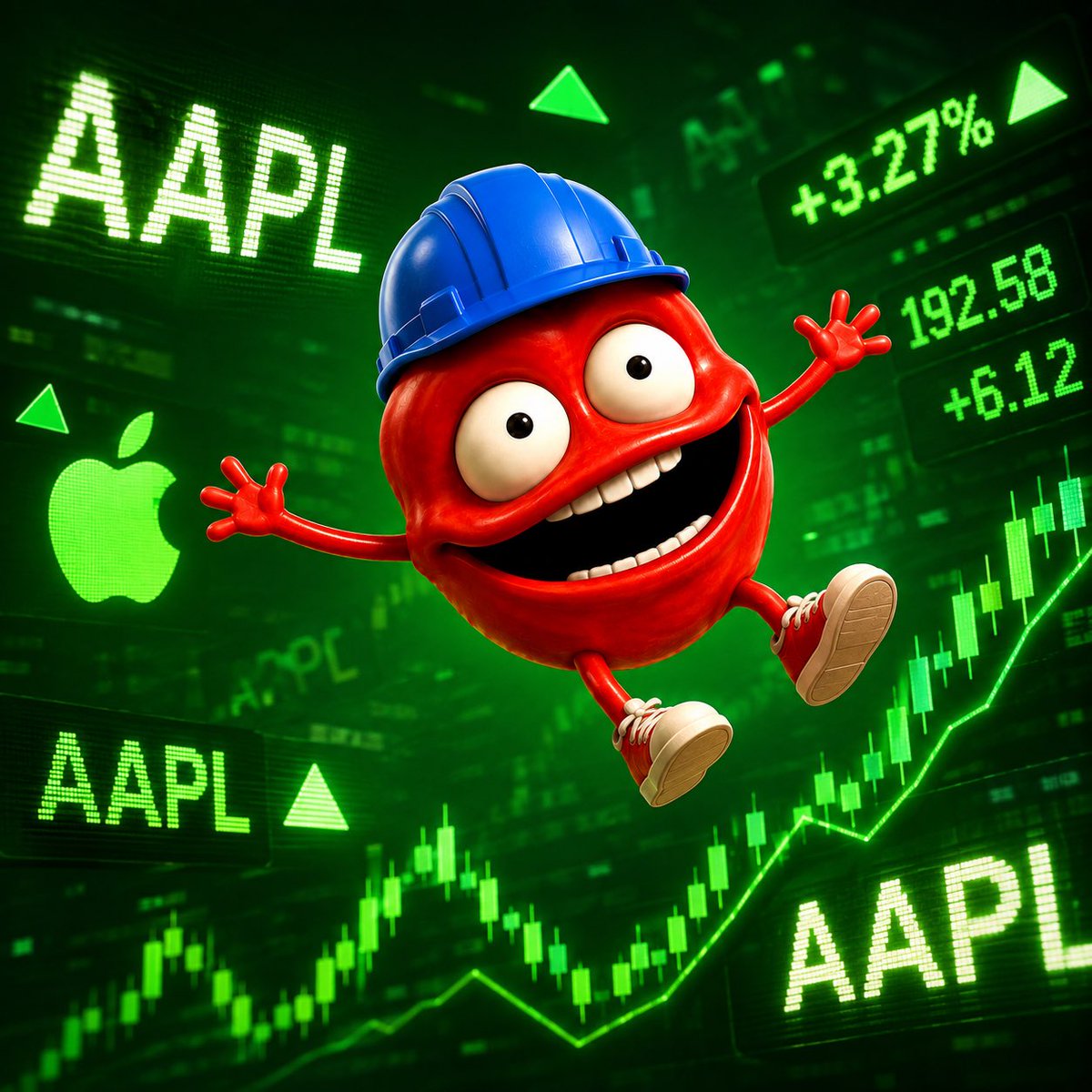 AppleJackonBase's tweet photo. @hryhorii77 @base You’re going to love us then! Own the coin and get paid in Apple stock. $AppleJack

0x8a9C827A5CccE5bB985021A021fBBcB9670e975e https://t.co/Uz0RP3tvvj