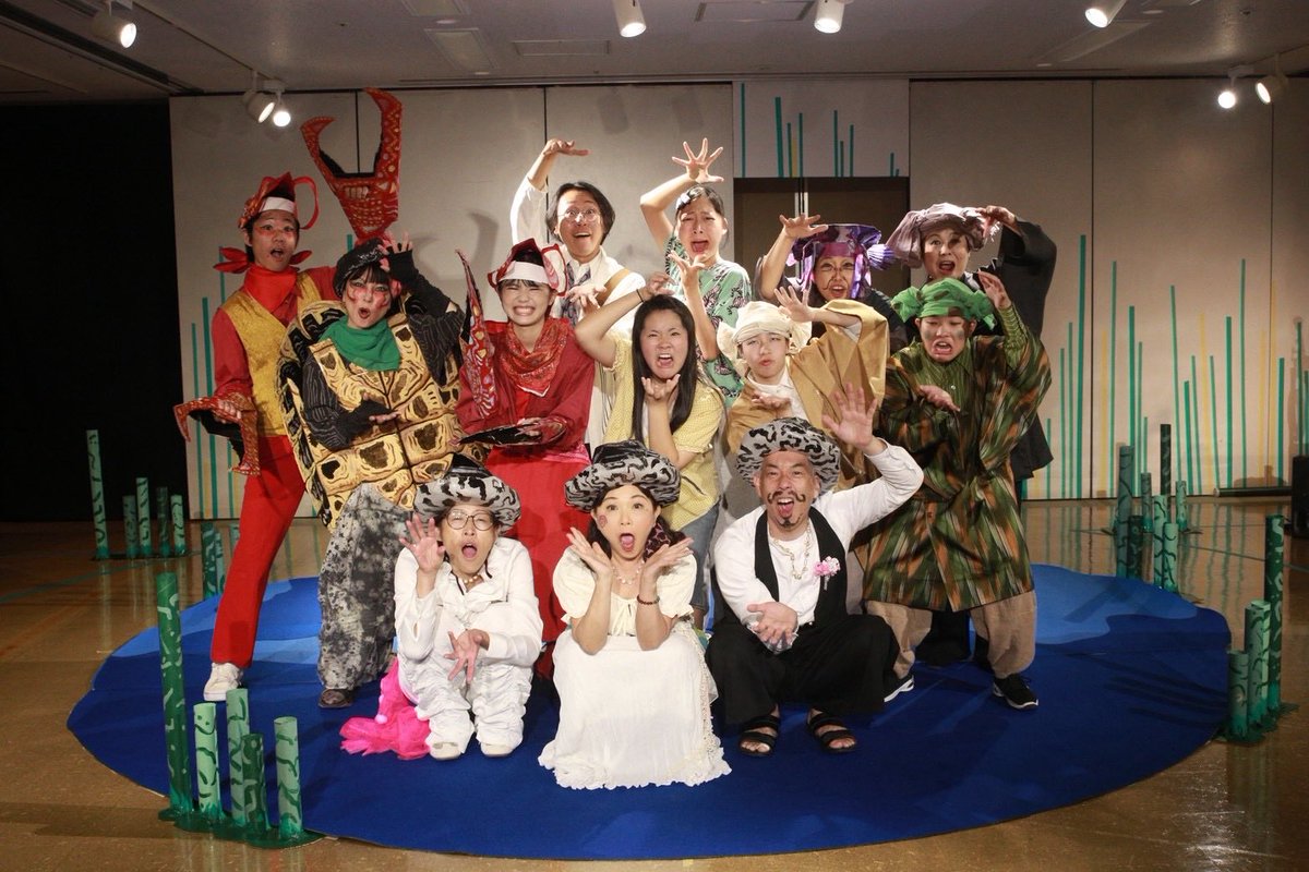 keikomix's tweet photo. 本日より、泉大津 #あすとホール で
子供たちとお芝居です✴︎
『在来線vs外来種〜ため池電撃大作戦〜』
お待ちしています！ https://t.co/UJWMbsicE2