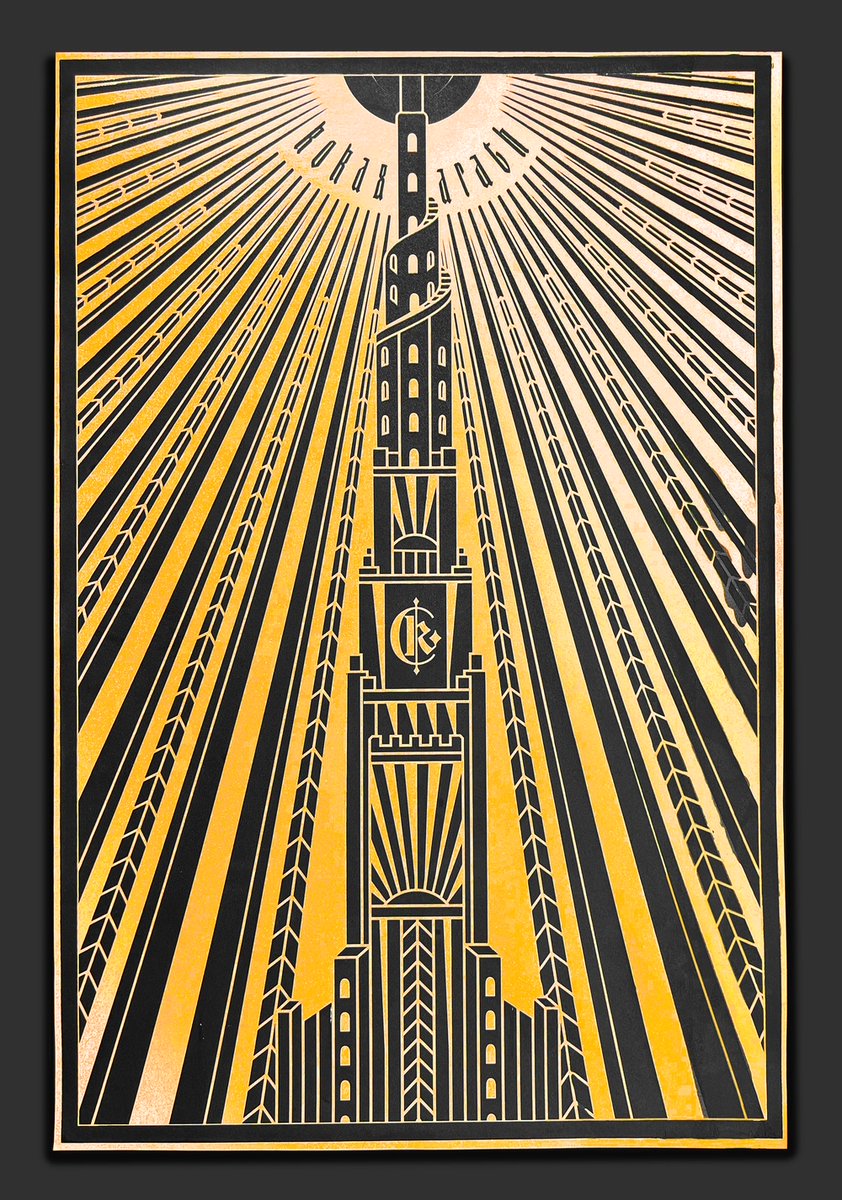Kovadrin's tweet photo. The Mourning Tower has awakened, and with it a chance to reclaim the dawn. Silkscreened poster 3/10.

THE MOURNING TOWER. Our Kickstarter launches September 15. #EpicFantasy #GraphicNovel #FantasyArt #IndieComics #Worldbuilding https://t.co/P6NA6DBKmr