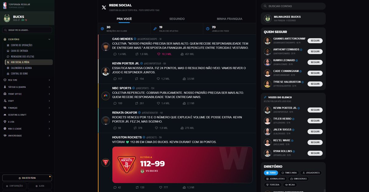 gui_galudao's tweet photo. @NBAdoPovo Desenvolvi um jogo, estou próximo de lançar ele e gostaria de adicionar sua página no meu game, se eu tiver a sua autorização vou ficar muito feliz.

Dentro do game temos uma área chamada "HUB SOCIAL &amp; MIDIA" que é inspirada no "https://t.co/5XN8wpTQPp"

https://t.co/oLt1WJuw0U https://t.co/EAJxK0AU2E