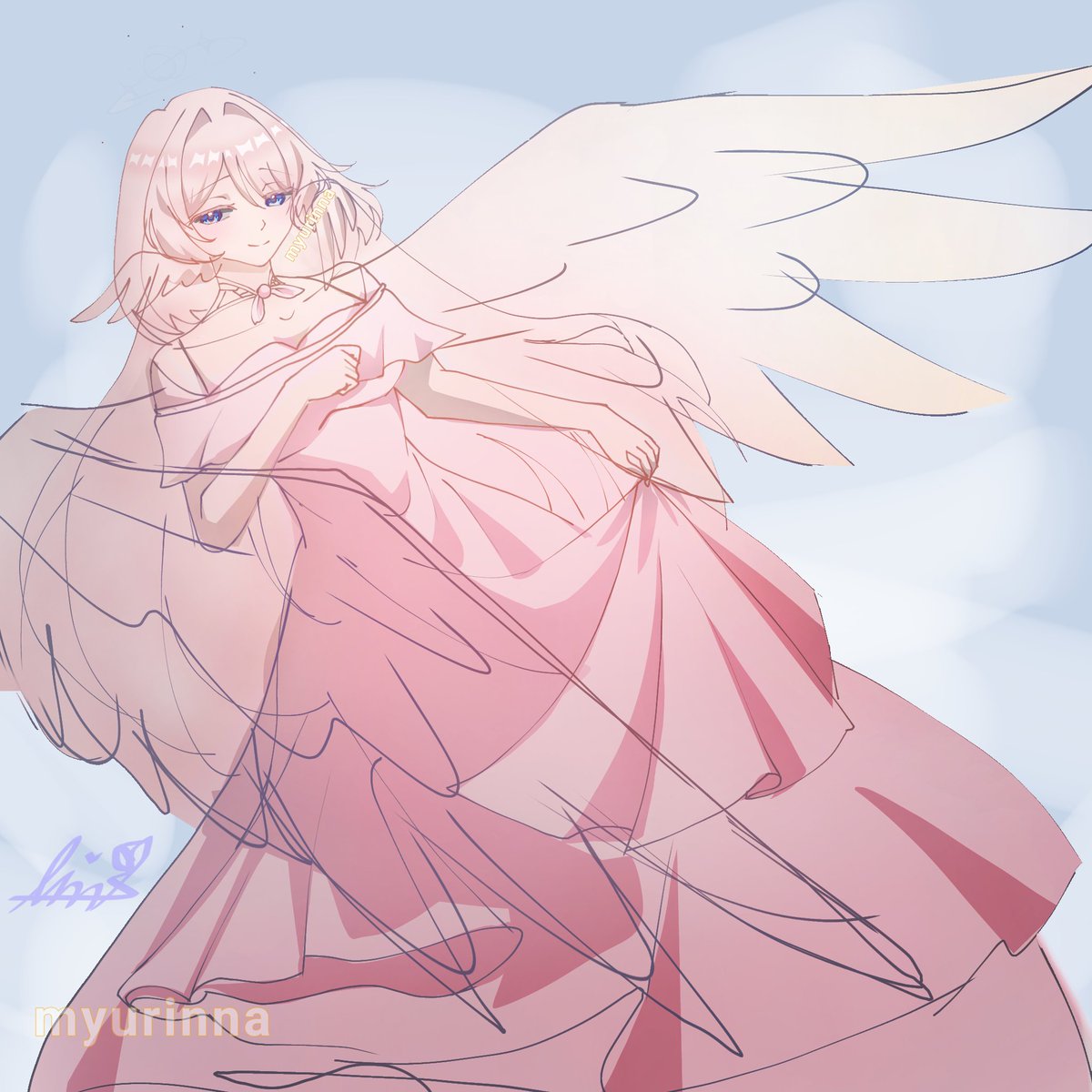 myurinna's tweet photo. 🪽

#digitalartㅤㅤㅤㅤ #illustrationㅤ #oc https://t.co/TwLdnUTM76
