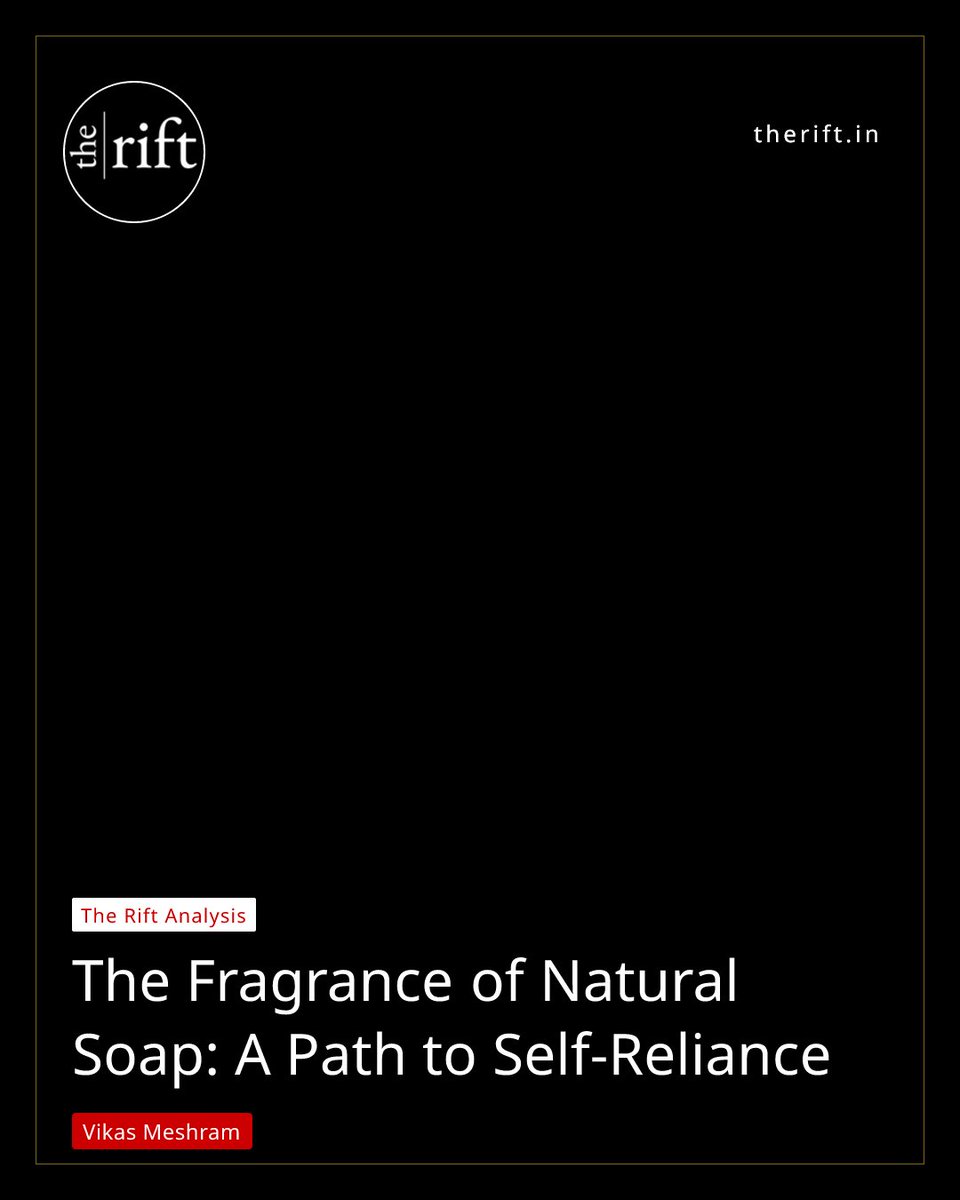 theriftin's tweet photo. The Fragrance of Natural Soap: A Path to Self-Reliance
Amuli Devi’s journey, starting with a small loan, has transformed her family’s finances and empowered over 150 women in rural India. https://t.co/cENDHOQVrA