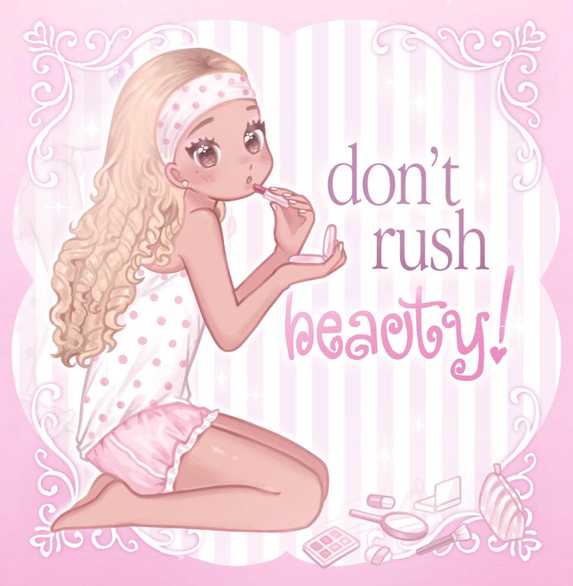 sh1nowo's tweet photo. making art for all the girls &amp; pink lovers ♡ https://t.co/FAdsCcvbbH