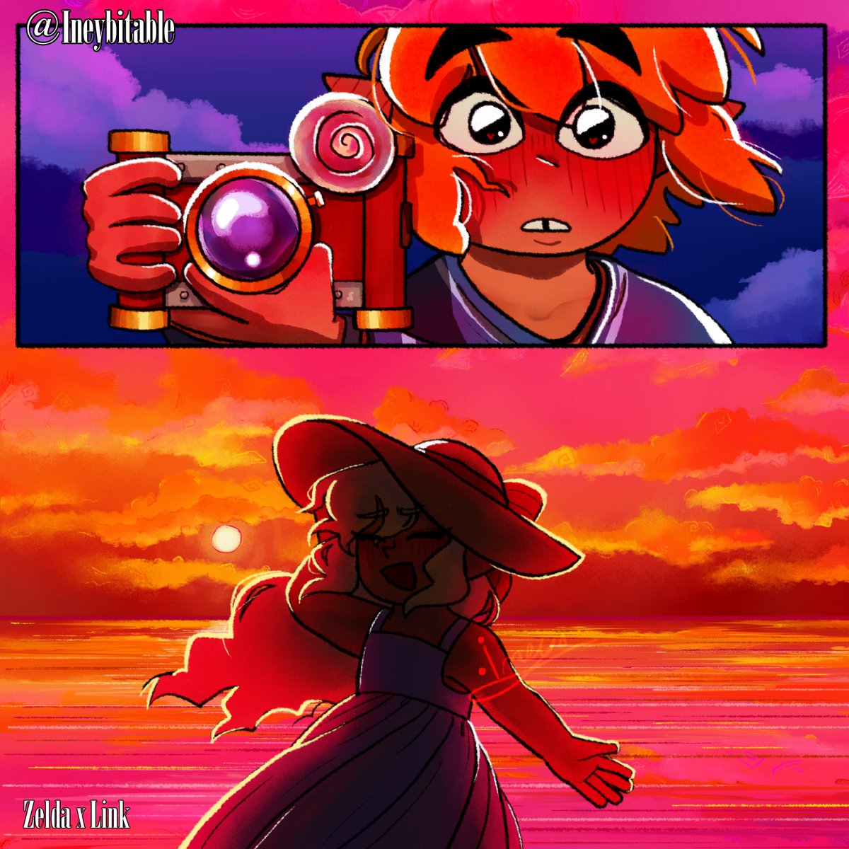 ineybitable's tweet photo. Fotógrafo distraído 
#zelink #tloz https://t.co/25TPpbB4EM