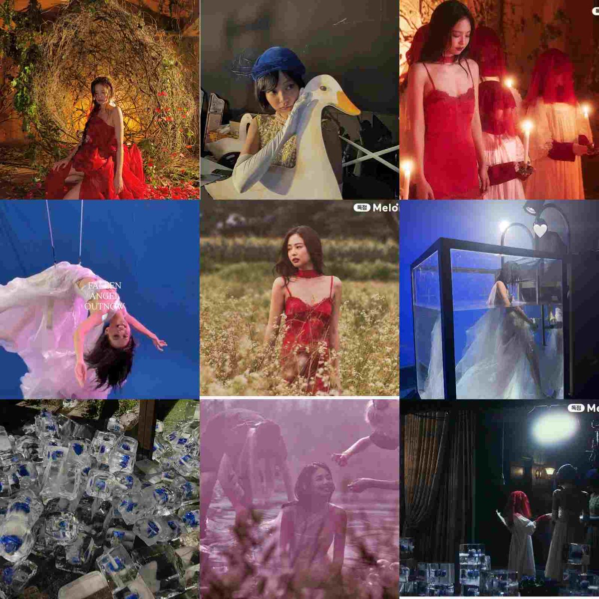 starfess's tweet photo. -star Di era yg penuh AI slop, Jennie beneran megang omongannyan“special edition and your AI couldn't copy” 😭 Meski ada blue screen di beberapa bagian, banyak detailnya tetep dibikin real. Bahkan blue roses nya beneran dibekuin di dalam es 😭🌹 Love that for her! https://t.co/TRTvH3uN4X