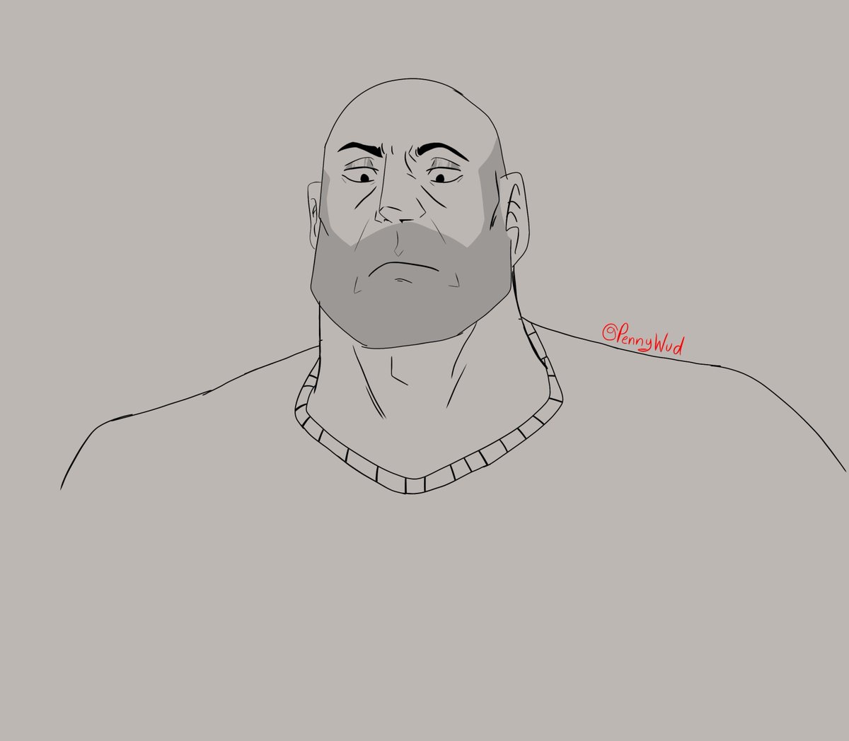 PennyWud's tweet photo. Rediseñando el heavy que hice el otro día
No me gustó el anterior
Parecía muy Greg de Steven universe en lugar de heavy
(Como ven a esta? No ha ni terminado el comic y ya anda rediseñandolo)
Los quiero
#heavytf2 #tf2 https://t.co/9Uu7DvHn5h