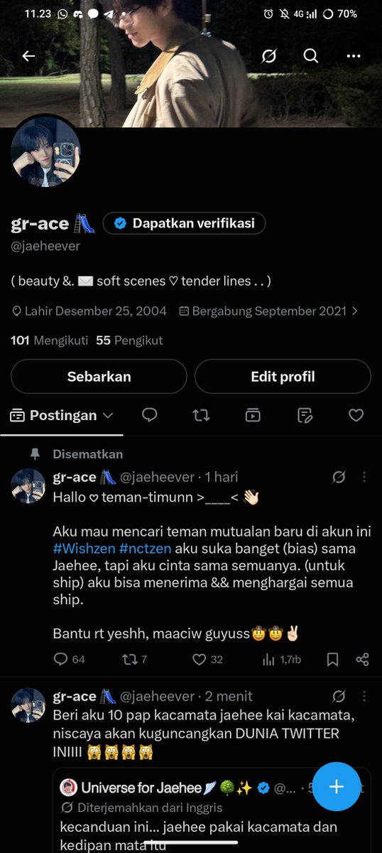 jaeheever's tweet photo. ★ . . Profile
★ . . Lockscreen
★ . . Last song played
★ . . Pinterest https://t.co/ufIjspIKi2