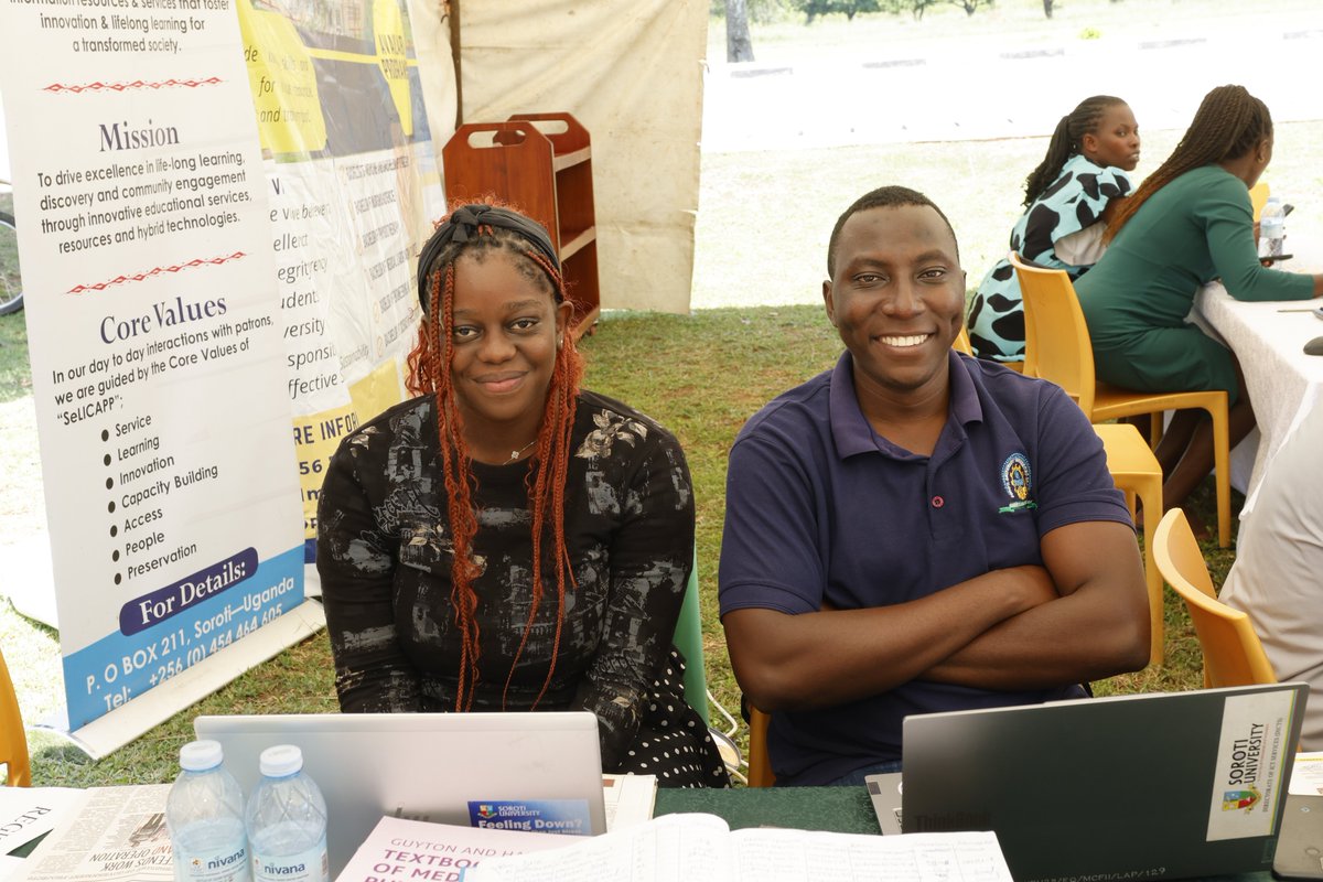 arikodcharles1's tweet photo. Earlier this week,as part of the Library week activities by @Sunlibdept at @SorotiUniversi1, I was glad to share insights about @Wikipedia with peers and staff. 
Guiding them on how they can be part of the community by sharing  knowledge about Uganda and other topics of interest https://t.co/f2LZoJ53nG
