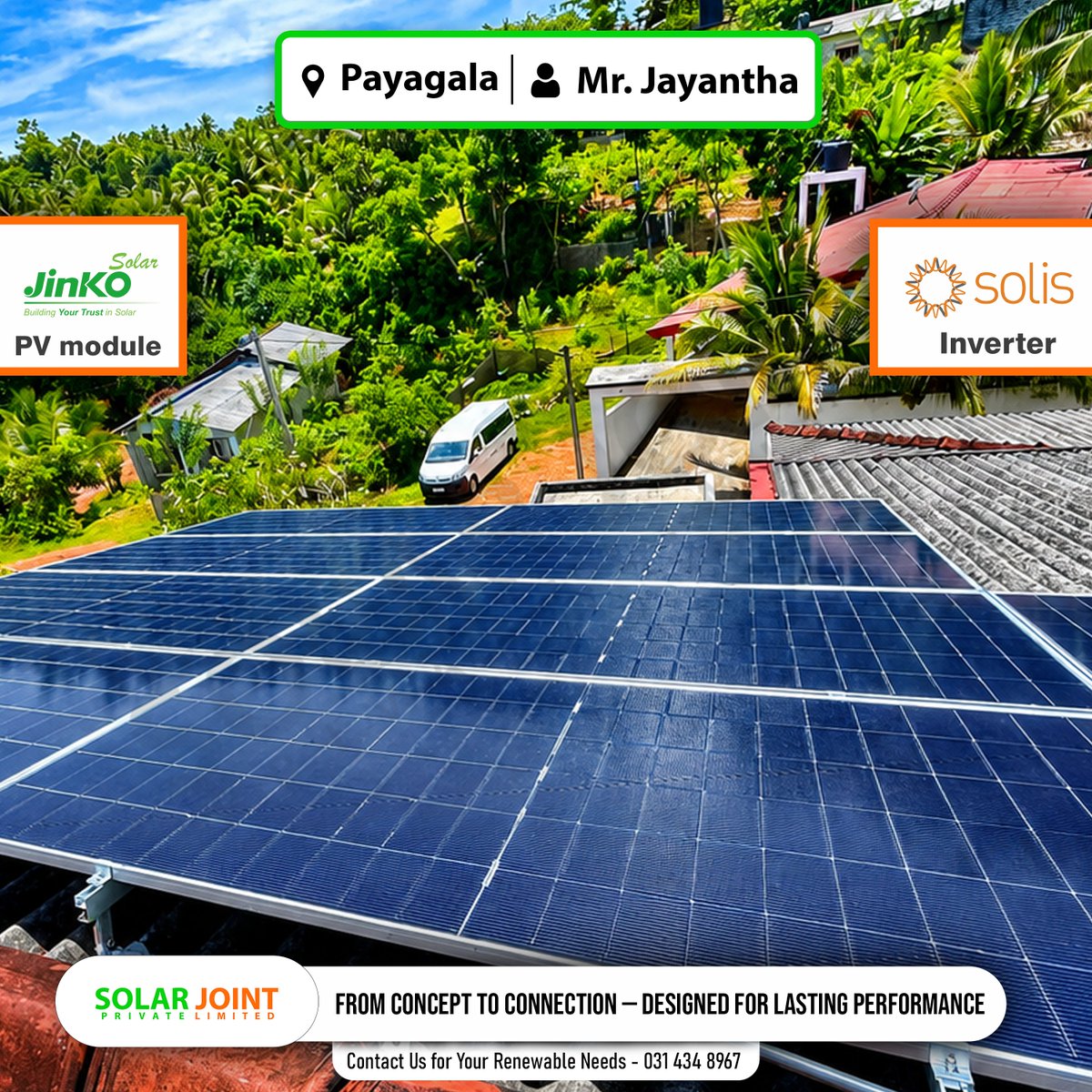 solar_joint's tweet photo. New Power Station in Payagala!

This house is now powered by an On-Grid Solar System with a Solis Hybrid Inverter, giving the flexibility to add Extra battery backup whenever it’s needed in the future.

📞031 434 8967

WhatsApp: https://t.co/N8GHl6V4Wp

https://t.co/vM5qv0KkwP https://t.co/CoixFOxdCq