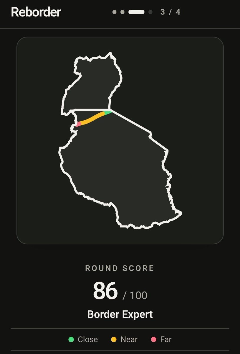 HundingCyning's tweet photo. Reborder #240
🇦🇹🇮🇹 95
🇧🇴🇵🇾 87
🇹🇿🇺🇬 86
🇲🇿🇿🇲 31
Total: 299/400 🌍

Play: https://t.co/igZuMwRWCm https://t.co/sjfhSHiucU