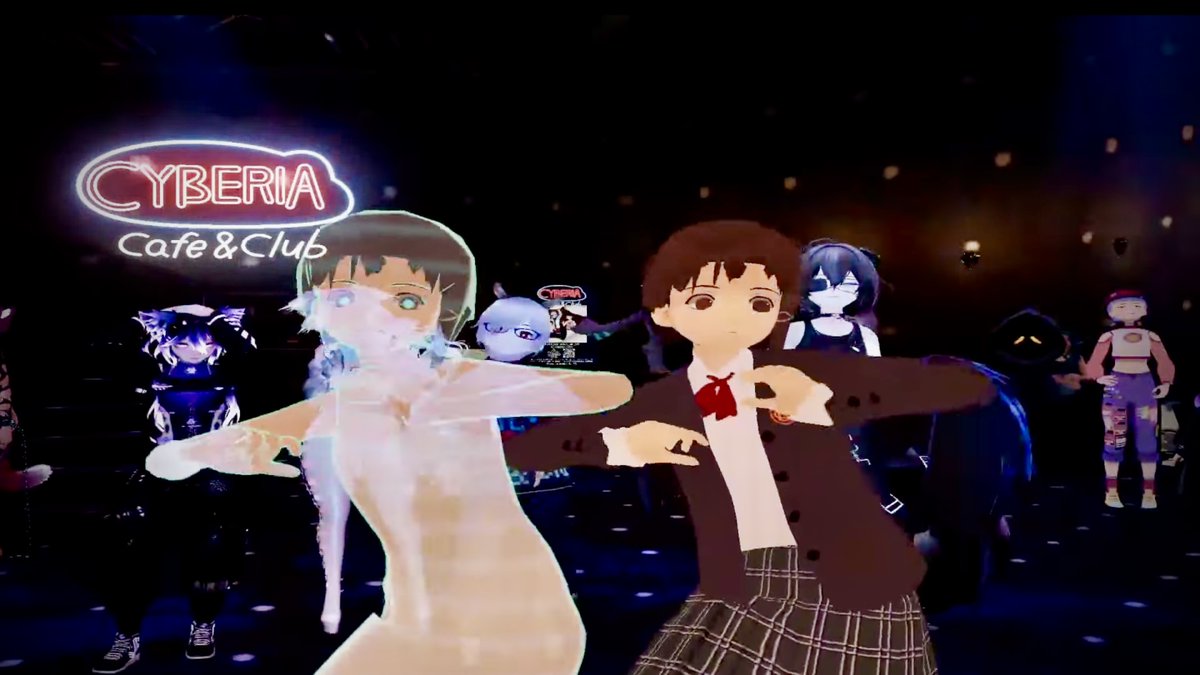 wasei_jj's tweet photo. Starting with the stream #CLX_lain earlier today, we made a major overhaul to the streaming system following the video issues we had during the previous #CYBERIA_VRC.

With my own streaming setup also moving from an Intel Mac to Apple Silicon, we introduced VRCDN for video playback in VRChat.

As a result, the video quality inside CYBERIA has improved dramatically, while latency has been significantly reduced.
A blessing in disguise, indeed.
Check out the archive!

https://t.co/WozWc2XxLA

今朝の配信から、前回のサイベリアで起きた映像エラーをきっかけに、配信システムをかなり見直した。

僕の配信環境もIntel MacからApple Siliconに移行したこともあって、VRChatでの映像再生にVRCDNを導入。
その結果、CYBERIA内の映像解像度は一気に上がって、タイムラグもかなり減った。

まさに怪我の功名。
アーカイブで確認してみて。