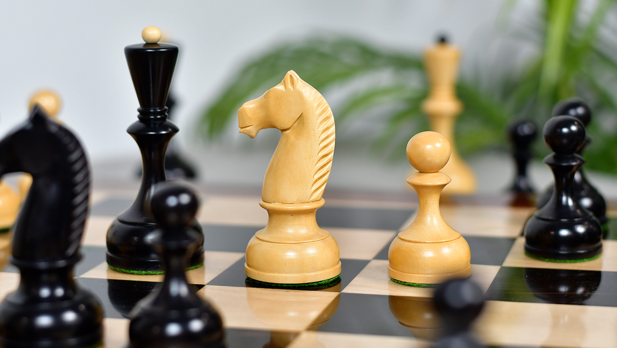 chessbazaar's tweet photo. 1950s' Botvinnik Tournament Soviet Era Chess Pieces in 4.4" King Ebonized Boxwood.
https://t.co/zTqnjzUpVg
#botvinnik #tournament #soviet #chesspieces https://t.co/RutGc2Ko6m