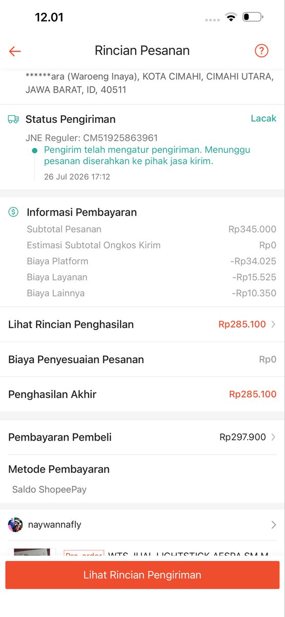 anjaeminn's tweet photo. mau spill buyer shopee yg udh co ls aespa tapi malah minta ngebatalin dan ngancem kalo dikirim sampe rumahnya dia bakalan di tolak atau return hati2 yaa guyss 😢🙏🏻

kocaknya ngaku kalo yg ngechat itu orang tua nya wgwgwg, dan bilangnya pas sblm co LAGI HAVE, cih sok have lukh https://t.co/2FCZrWZ6M5