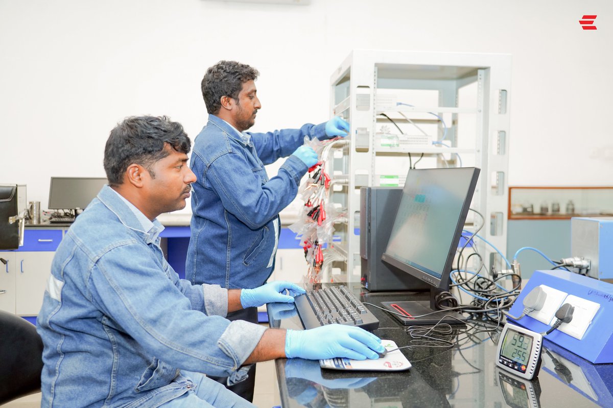 EpsilonGraphite's tweet photo. An anode material is only as good as its performance inside a cell.
That’s why testing is central to our R&amp;D at Vijayanagar.
We test materials in coin and pouch cells across electrolytes, solvents and customer-specific chemistries to help us and customers make better decisions. https://t.co/G4GVhJUSK7
