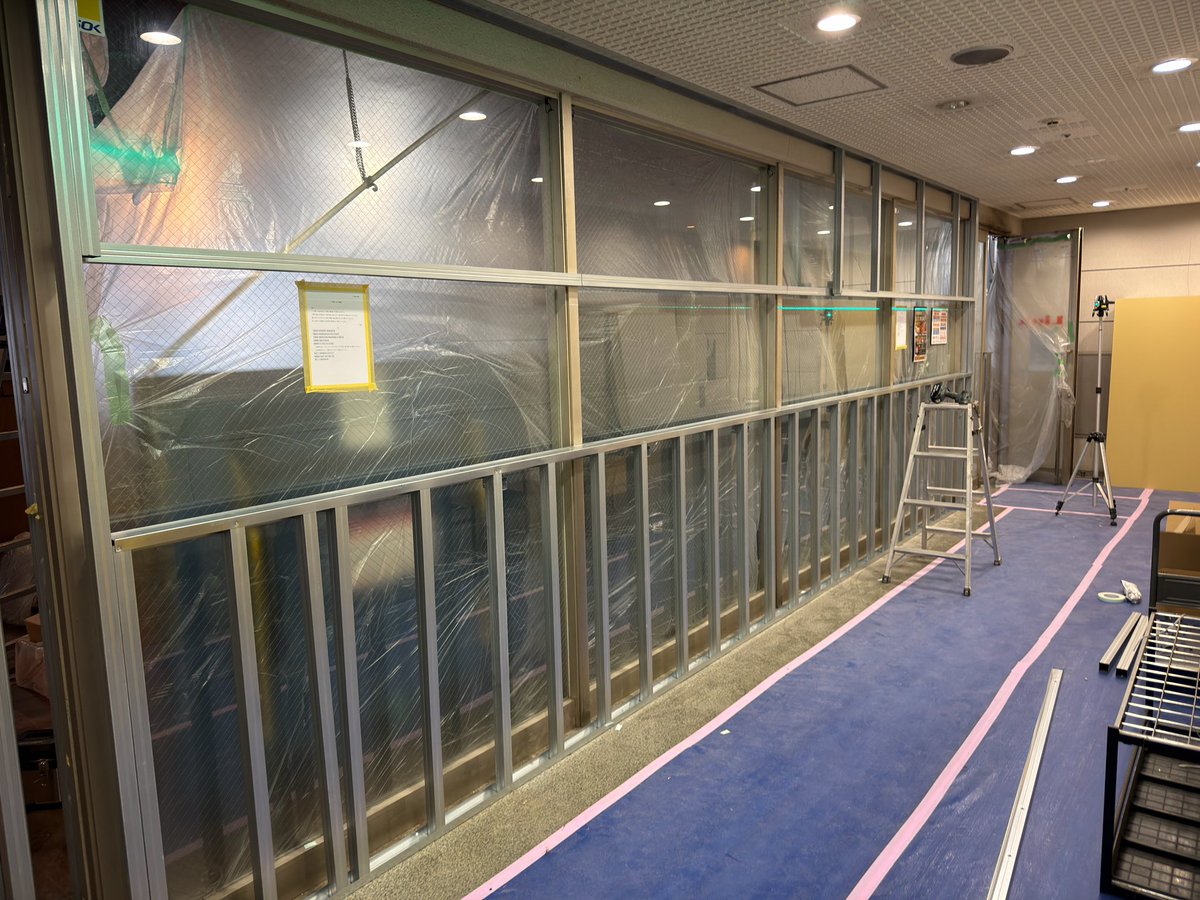 Link86169398's tweet photo. Link和光市店はリニューアル工事の為9/17まで休業中です。

工事が進んでます‼️

銀色の枠組がカッコいいですね😎

リニューアルオープンにご期待下さい‼️ https://t.co/vvkPpYtnJK