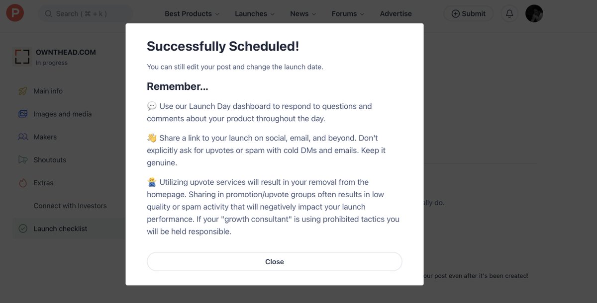 Markiziz_'s tweet photo. @ProductHunt I'm coming👀 https://t.co/MJqs3gzVbQ