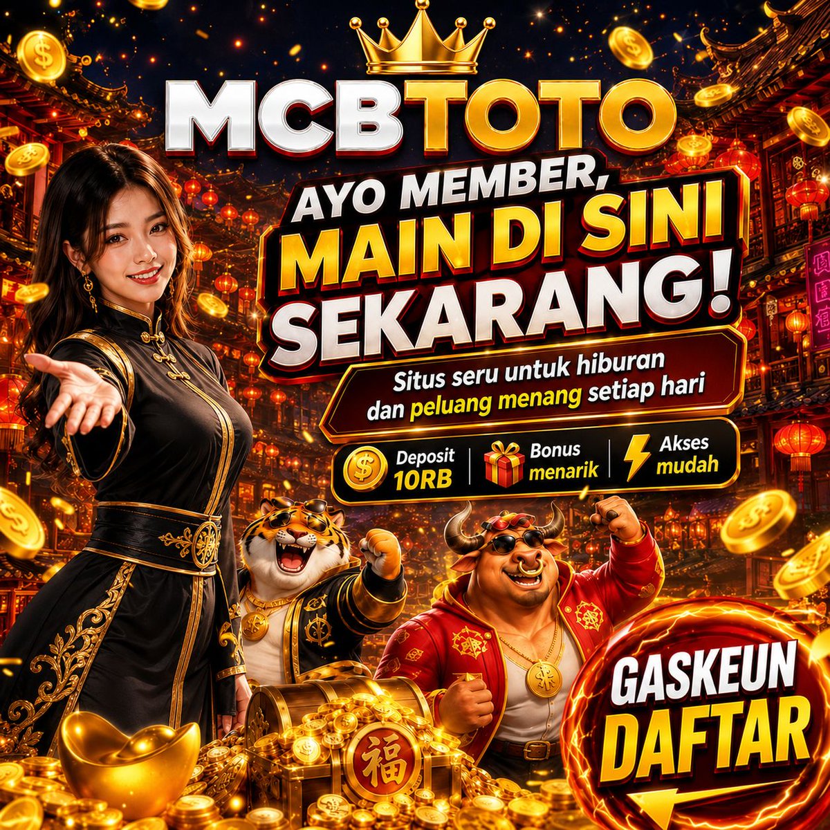 whnmsy's tweet photo. 🌟 MCBTOTO SENSATIONAL 🌟#slotviral #slotgacor #gacor #slotindonesia #slotgacorhariini #infoslotgacor #slot
😍Slot Gacor Hari Ini
🔗 Daftar &amp; Login: https://t.co/QXk8L4JMCU
🎯 Tingkat kemenangan tinggi hari ini
🎯 Slot gacor hari ini 
🎯 Penarikan saldo cepat tanpa penundaan https://t.co/1eKgrkrB9S