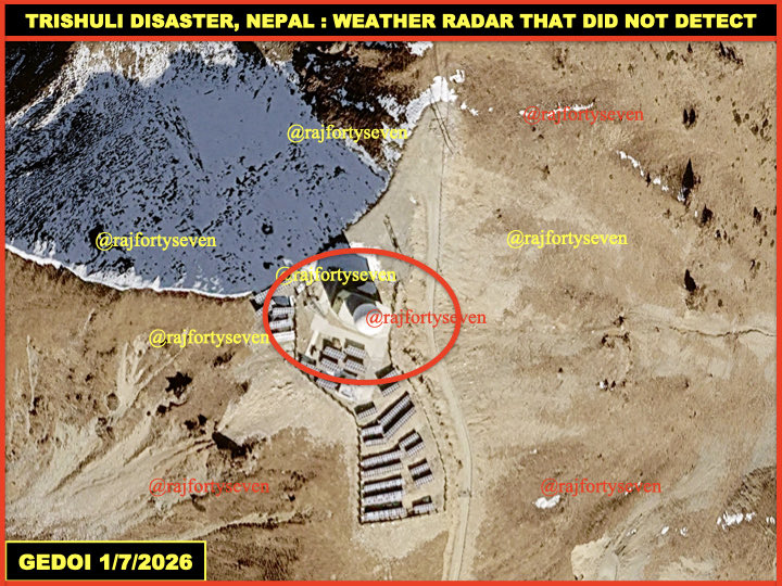 rajfortyseven's tweet photo. #Nepal flood disaster.
In the melee of rescue efforts, no one has yet asked #CCP’s #China as to why their so called weather #radar above the #Trishuli border did NOT warn #Nepal govt or at least the border posts at #Rasuwa. https://t.co/aaNMmsOhvr