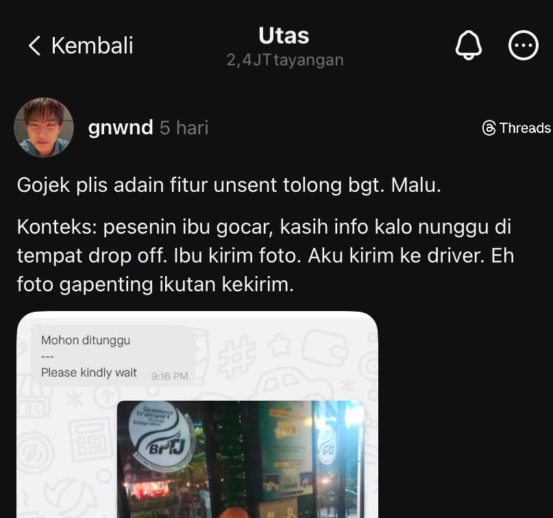 hvbaraa's tweet photo. Syalann ngakakin utas ini pagi pagi
Yang komen pada plenger semua😭 https://t.co/MFSVcqDOe0