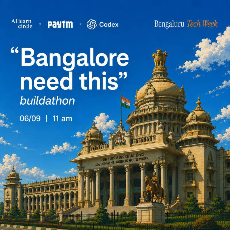 prernaa_agarwal's tweet photo. A buildathon with @OpenAI Codex? Coz why not !!!!!
Apply asap, limited slots - https://t.co/hNbFGV0F3D
#buildathon #openai #codex #aibuild #aicommunity https://t.co/A96SuhHAVY