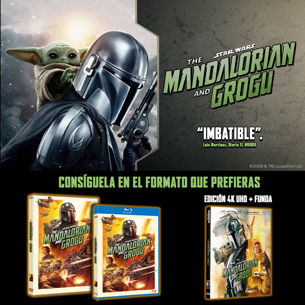 thecinecollecto's tweet photo. 💥SORTEO💥 Gracias a @DivisaFilms Gana una edición de THE MANDALORIAN AND GROGU en el formato que elijas. Condiciones:
-Seguir @DivisaFilms y @thecinecollecto 
-Comentar nombrando a un amig@(+comentarios, +%)
-♥️ ésta publicación 
-🔄 
Que la Suerte y la fuerza os acompañen! https://t.co/F5vTDhko6U