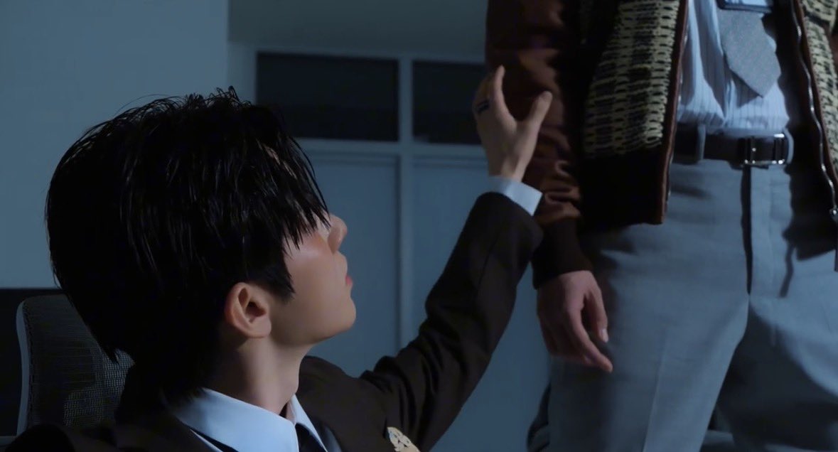 Violinti4SY's tweet photo. Did—did they nOT GET THE CONCEPT WRONG?! Why does it feel like it’s Subordinate YoonSik x CEO Siwoo?! 

The CEO who got his subordinate wrapped around his fingers?! https://t.co/4VEy8IQFD5
