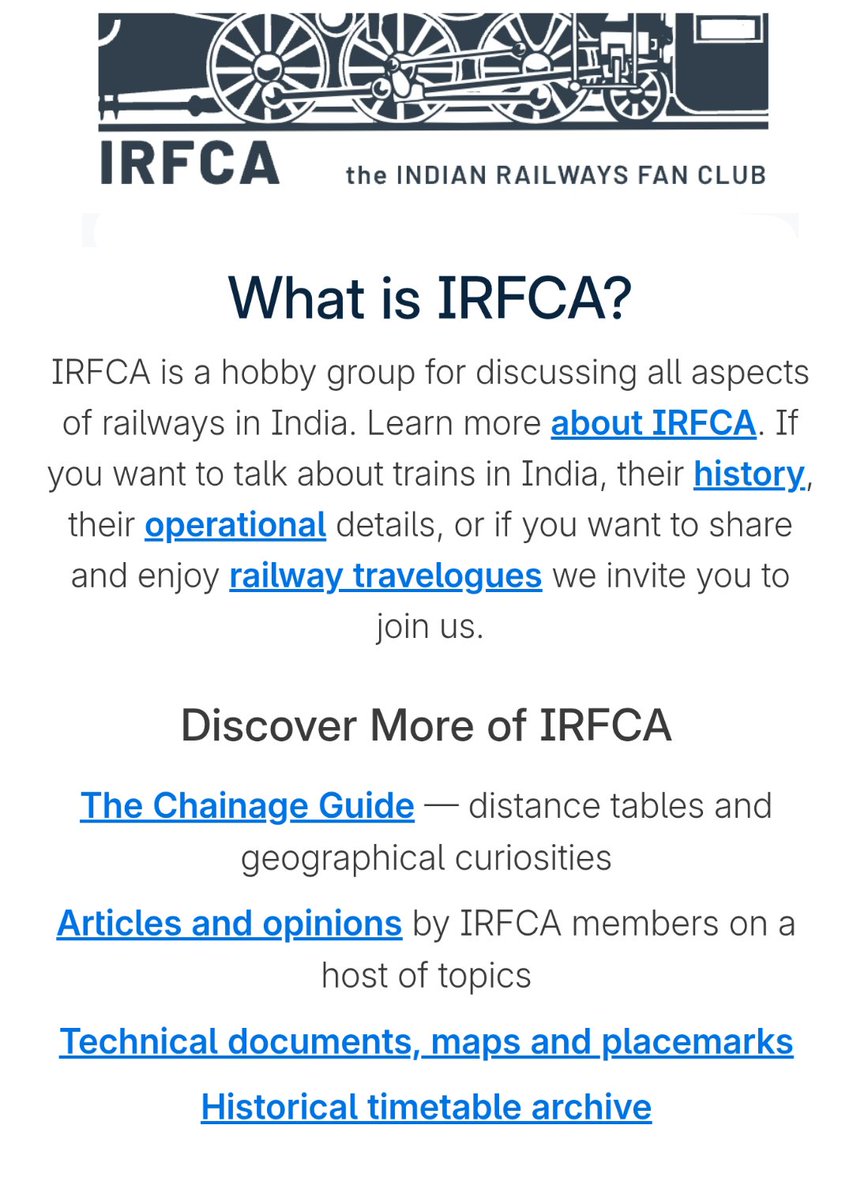 ChaiBiskutBhai's tweet photo. 37 Glorious years of #IRFCA
@irfcaconv https://t.co/xYRwceDtV5
