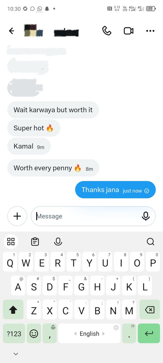 Its_QueenPK's tweet photo. Subha subha
Apny customer ko happy kiya fhir wo office gaya 
Kam bolta hi Kam
Thanks for  trusting
Available for nay type of show
Interested dm
Thanks❤ https://t.co/1Uik6s4rt7
