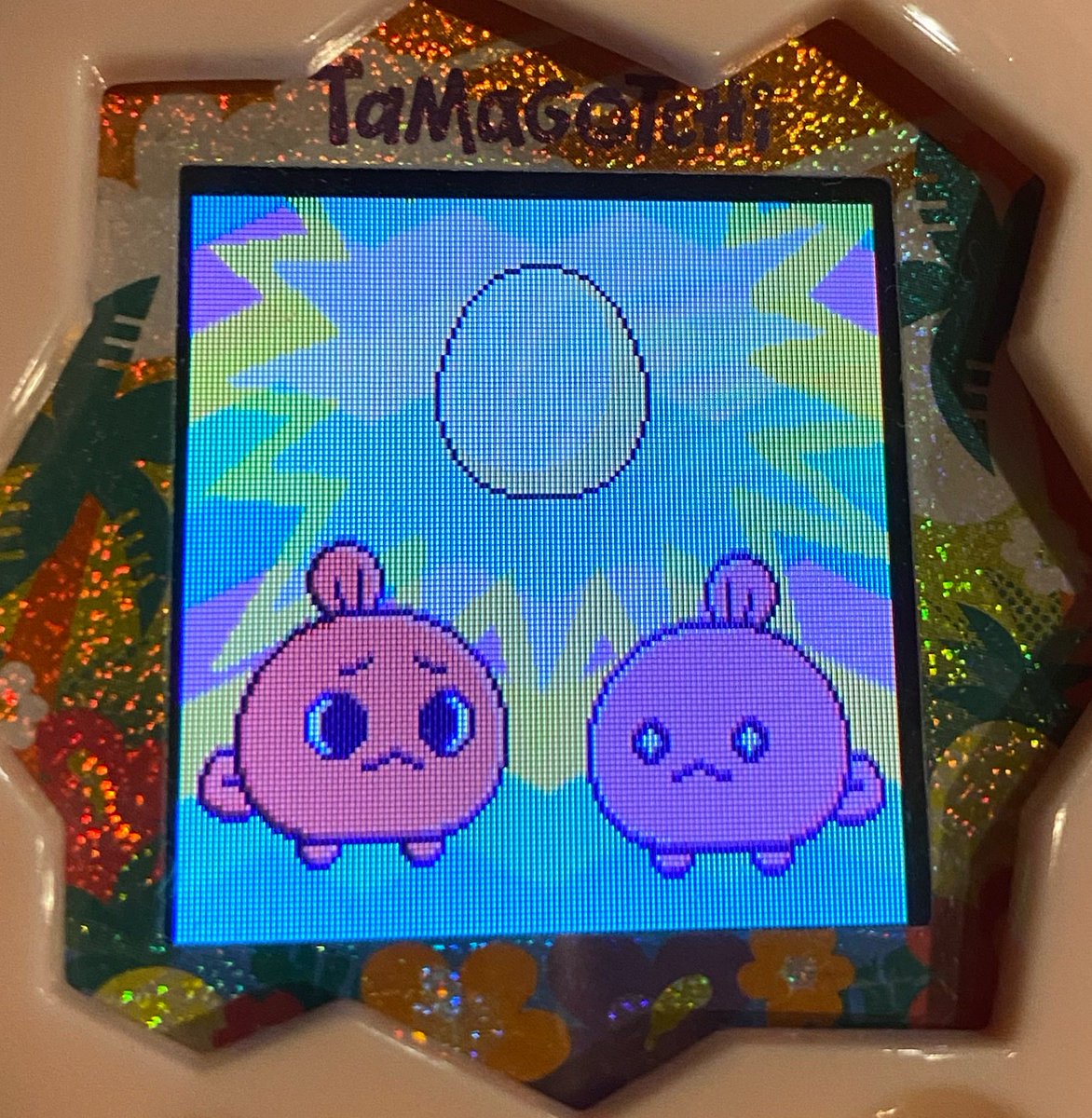 en95eva's tweet photo. 4代目はだんごうおっち（ブリード）になった！
本物のだんごうおっちとブリードしてみる✨どーなるかな

#たまごっちパラダイス　#たまパラ　#だんごうおっち https://t.co/Jda3ykfhFq