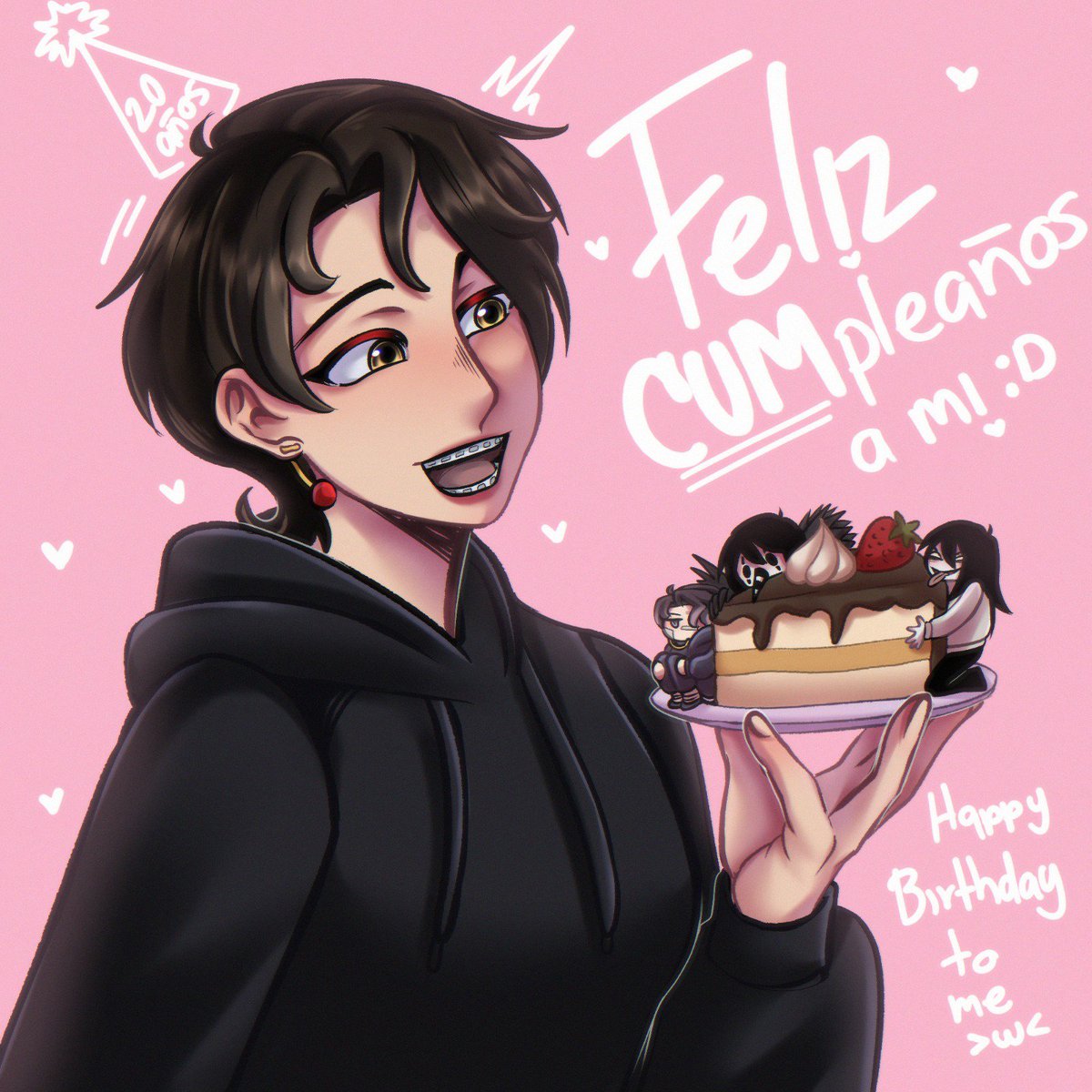 Modsito666Life's tweet photo. Feliz cumpleaños pa mi (⁠｡⁠･⁠ω⁠･⁠｡⁠)⁠ﾉ⁠♡ https://t.co/EGo5YxwJFA