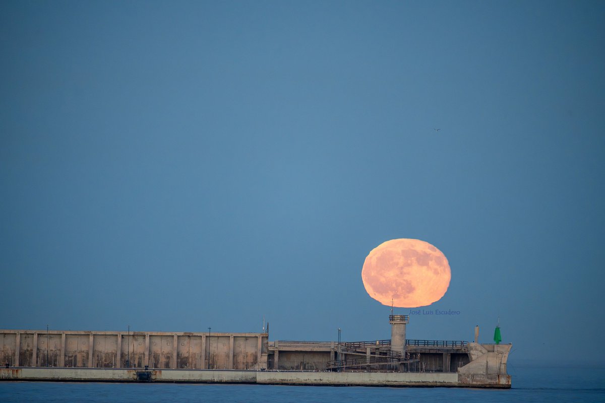 tormentayrayos's tweet photo. La magia de la luna llena en la playa de Huelin en Málaga capital. Viernes 28 de agosto. @101tvMalaga @DiarioSUR @CanalMalagaRTV @Storm_Malaga https://t.co/AnGiBBHdJI