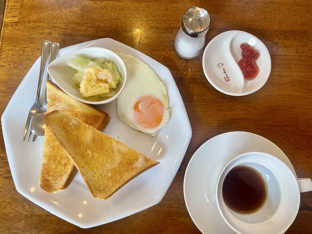 telepre00's tweet photo. パプリカのモーニングセット、全部制覇🎊 https://t.co/YktZHgkkjr