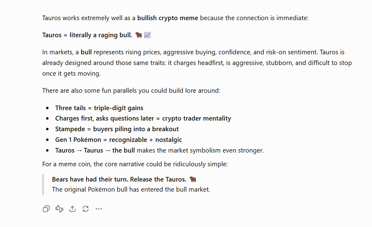 BabySinclairSol's tweet photo. Tauros = literally a raging bull.

We are in a raging Bull ship it! https://t.co/n3oeUvD9v6