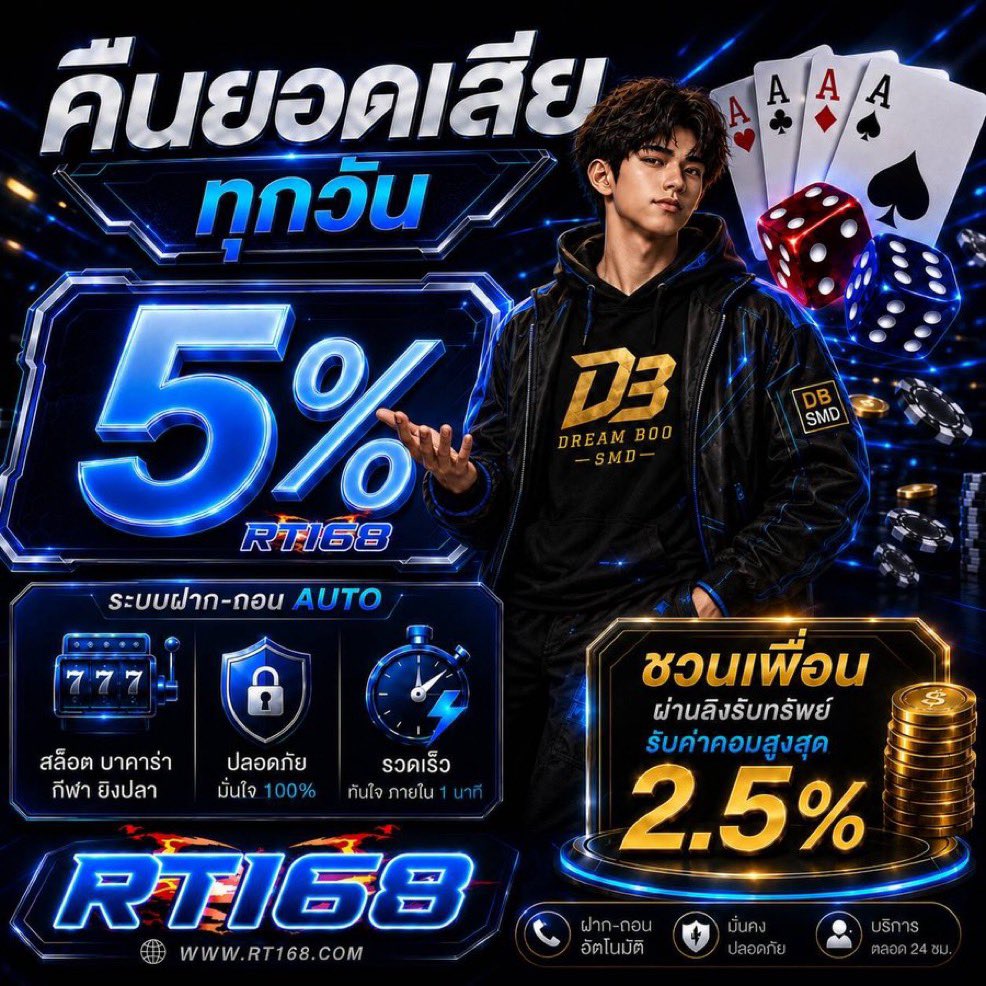 esbuu_eiei's tweet photo. 🎰 เว็บตรงคุณภาพ RT168 💥
⚡️มัดรวมทุกค่าย อยู่ในที่เดียว⚡️
ระบบไหลลื่นเล่นง่าย พร้อมจ่ายไม่อั้น🔥

คืนยอดเสีย 5% | แนะนำเพื่อน 2.5%

ทางลุยย 👉 https://t.co/SohSIh9M3C

#สล็อตเว็บตรง #เกมสล็อตออนไลน์ https://t.co/7fDNFWsUxq