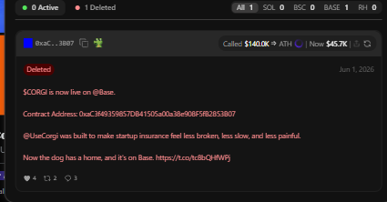 Mutumbo_OG's tweet photo. @UseCorgi  deployed a coin on base already and its only at 40k 0xac3f49359857db41505a00a38e908f5fb2853b07 https://t.co/sOx34ArYQj