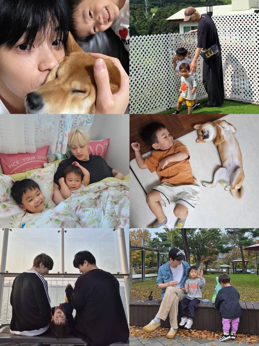 L0VELYBEOMIE's tweet photo. soobin just has the warmest uncle energy ever 🥹🤍 https://t.co/TuttYNQPkw