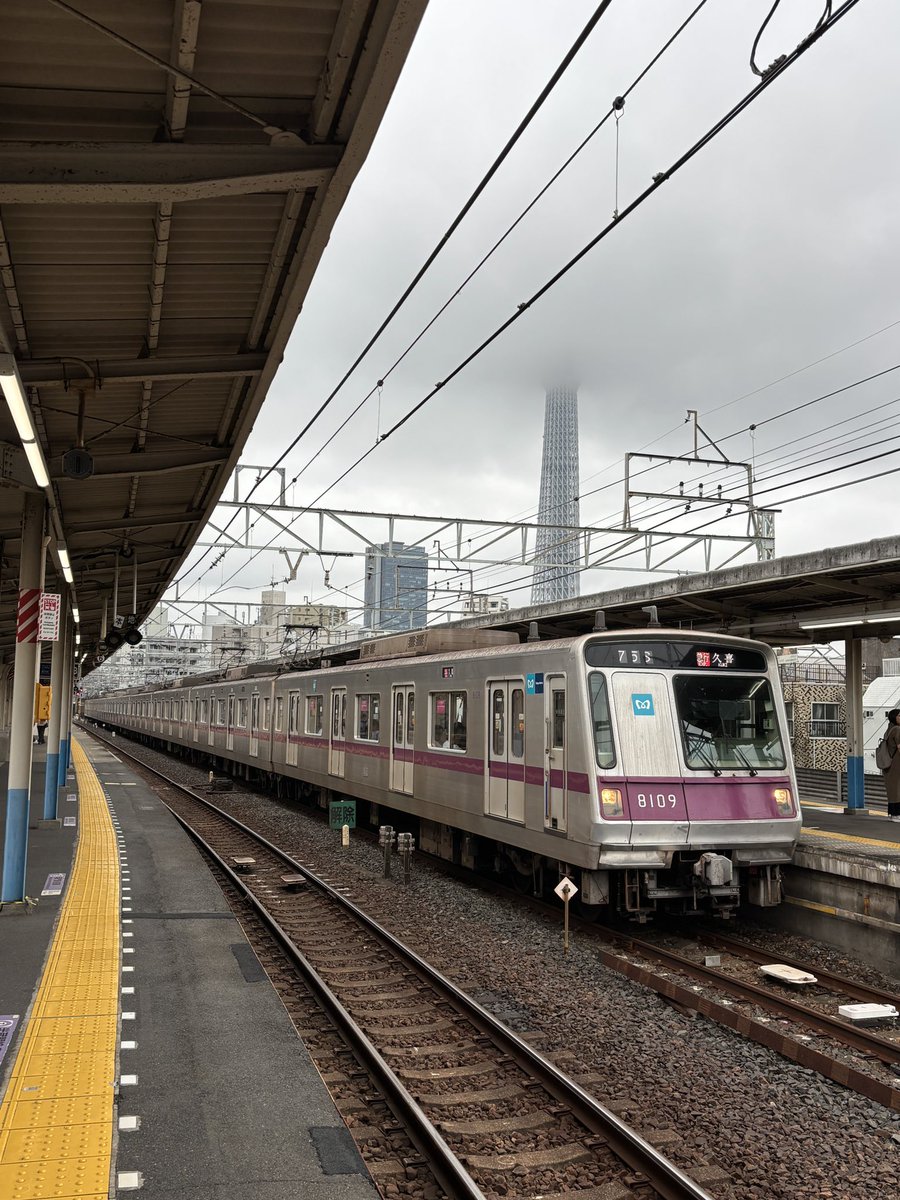 chakeshi's tweet photo. そして、今年の夏も越えようとしている。

東京メトロ8000系8116F
越谷→曳舟

そして、曳舟でまさかの…？！

（おまけ）
浅草、サンバカーニバルだったのな。
昼食一旦断念し移動再開。 https://t.co/sO1JAKRshe