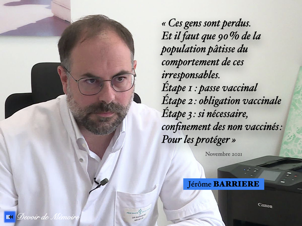 NiONiPardon's tweet photo. 🔴 DEVOIR DE MÉMOIRE

Dr Jérôme BARRIERE, oncologue.

👉 Lien de vérification
https://t.co/ijfp3fhP5V https://t.co/GXcTpvEsvs