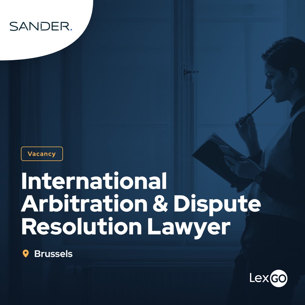 LexGobe's tweet photo. Lawyer · SANDER · A leading international law firm is hiring an Associate in International Arbitration & Dispute Resolution to work on complex cross-border disputes and arbitration proceedings. #BeJobs #LegalJobs https://t.co/41SUOEMK3l