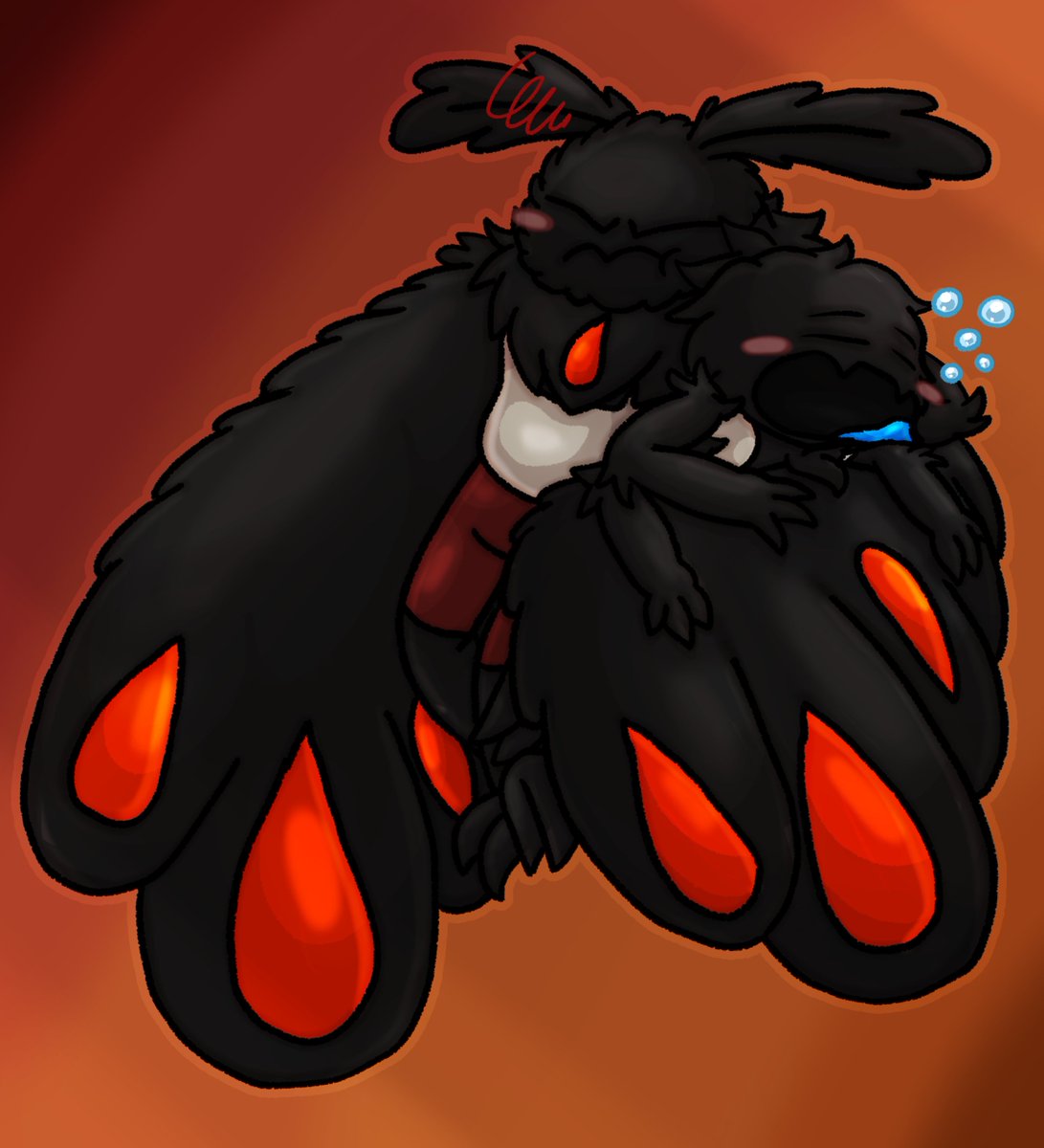 LemmyKirby's tweet photo. I drew Bugs

[ #horrorvale #horrorvalefanart #fanart #bugs #mothman #spider ] https://t.co/LsQwO3pgNM