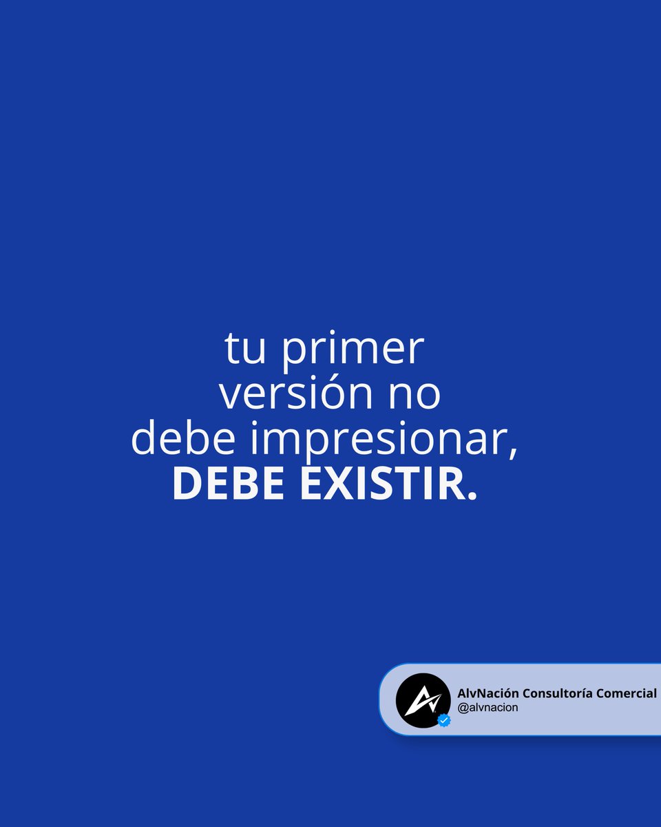 AlvNacion's tweet photo. ¿Sigues esperando sentirte listo para empezar? Esa espera retrasa tus resultados. Avanzar y mejorar en el camino siempre funciona mejor. 

Escríbenos https://t.co/srS6a4jGWm

#alvnación #emprendimiento #estrategia #crecimiento https://t.co/owRxhlMTOR