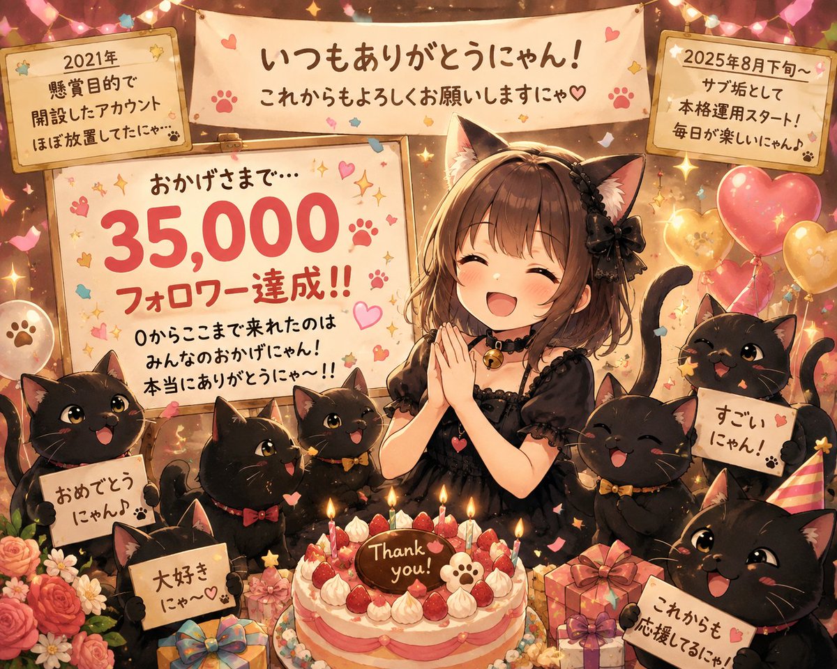 ねこねこ様へ♥4/25 おにゃんにゃん🐾 (@HiVxgvEpjvfiMU2) / X