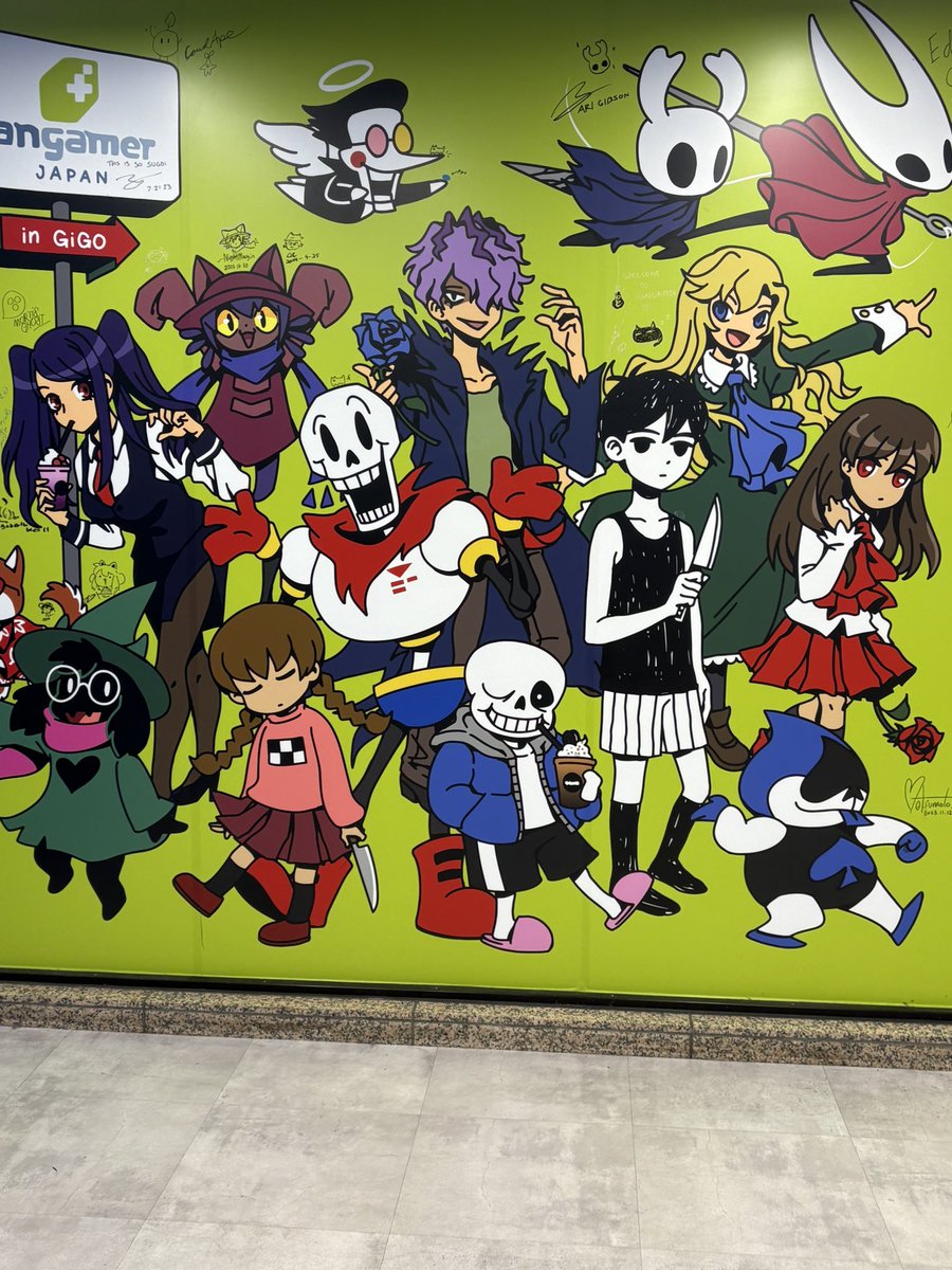 melolomilk's tweet photo. 実家の帰省ついでにgigo渋谷行ってきました

クソデカオモバジパネルあってアツかった https://t.co/ZhPWBRHS6q