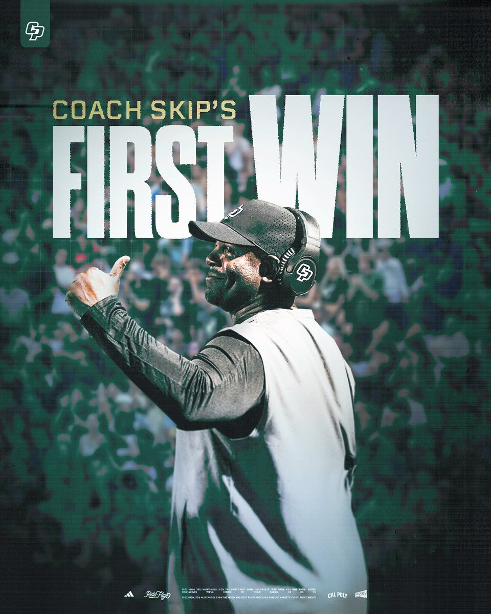 calpolyfootball's tweet photo. First of Many for Skip!

#RideHigh https://t.co/60MygG8asL