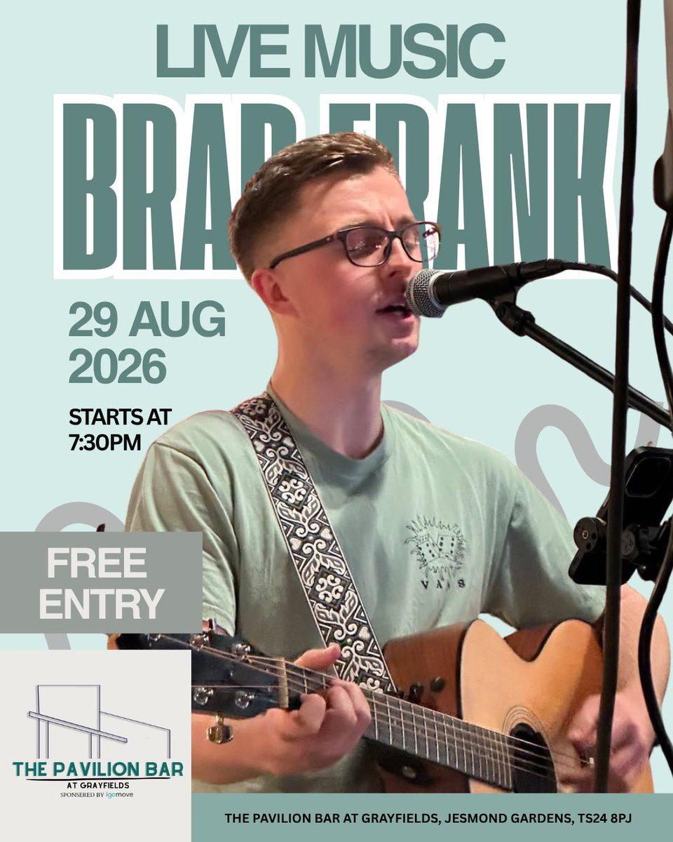 Grayfields_Bar's tweet photo. 🍻 BIG SATURDAY AT THE PAV!

🔴🔵 FC Hartlepool v Seaton Carew – 3pm
🍻 Pre &amp; post-match drinks at The Pav
⚽ Spurs v Newcastle – 5:30pm
🎶 Brad Frank LIVE from 7:30pm

Open 9am–11:30pm 🙌

#ThePavilionBar #Hartlepool #FCHartlepool https://t.co/EwDLHxTLYb