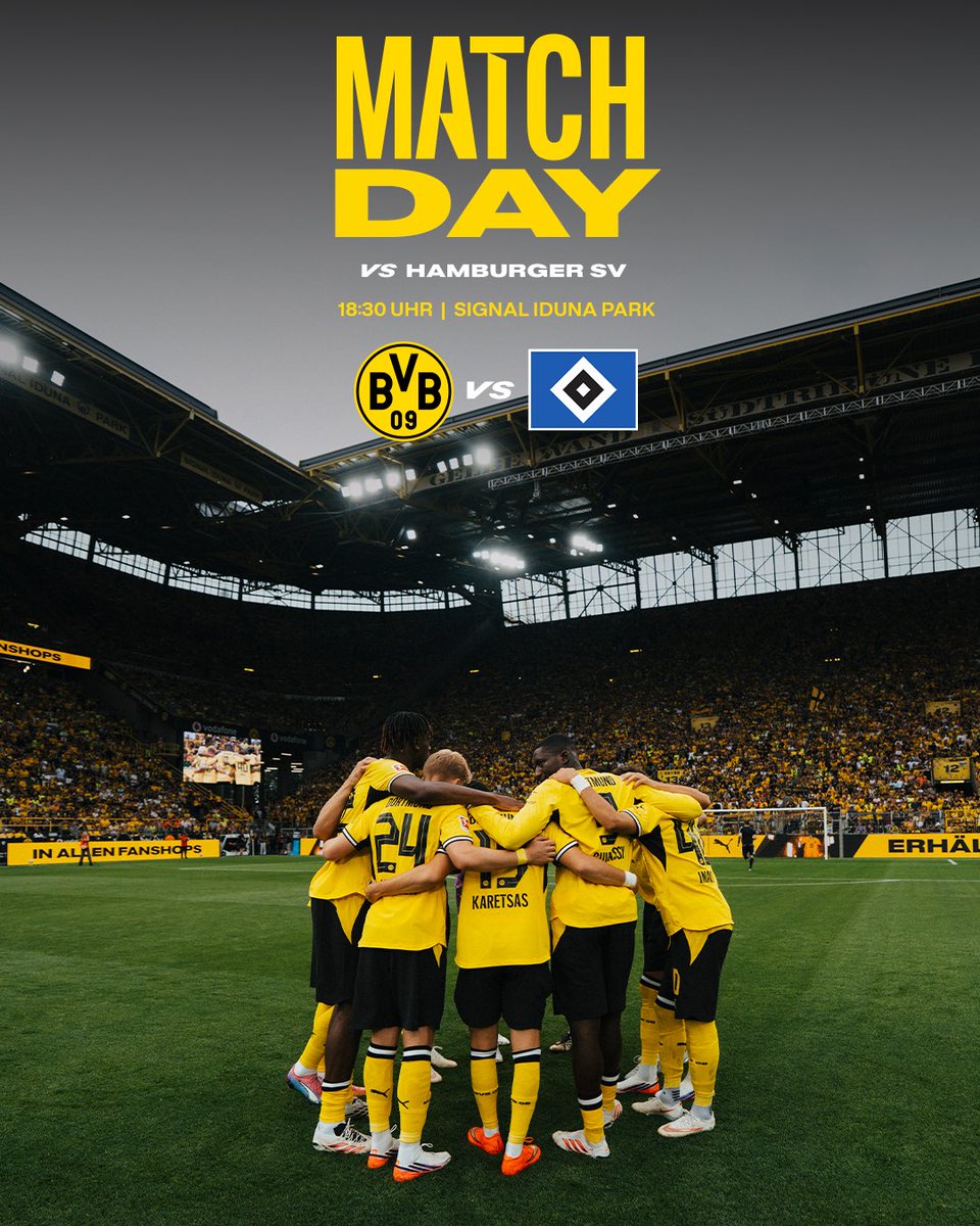 BVB's tweet photo. 🤩 𝐁𝐔𝐍𝐃𝐄𝐒𝐋𝐈𝐆𝐀, 𝐖𝐄‘𝐑𝐄 𝐁𝐀𝐂𝐊! 🔥

🆚 @HSV 
⌚️ 18:30 Uhr
🏰 SIGNAL IDUNA PARK
🖥️ @SkySportDE 
📲 #BVBHSV https://t.co/HaWfJBHmAw