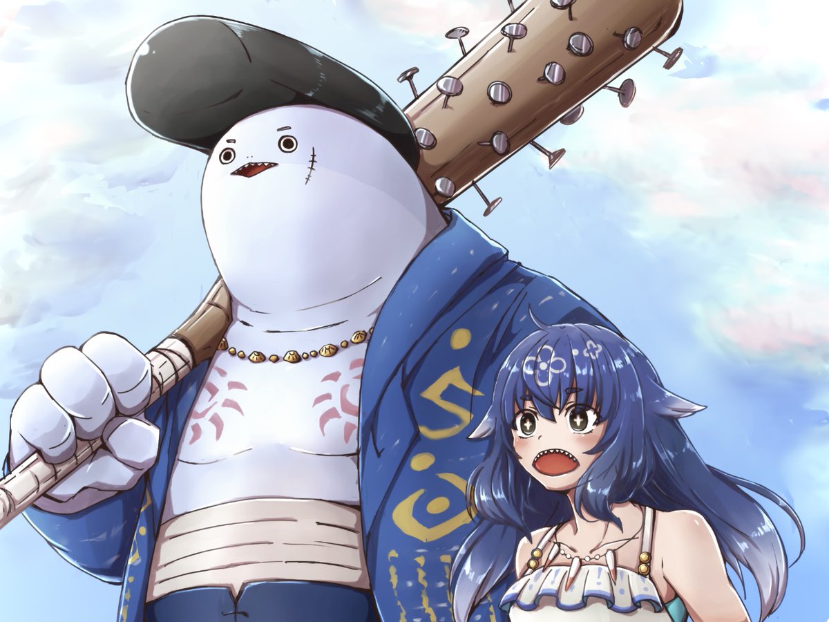 inami173_toram's tweet photo. サメ親子描いてみました٩( ᐛ )و
やっぱりパパのクセが強すぎるw https://t.co/qtTrrSG7ee