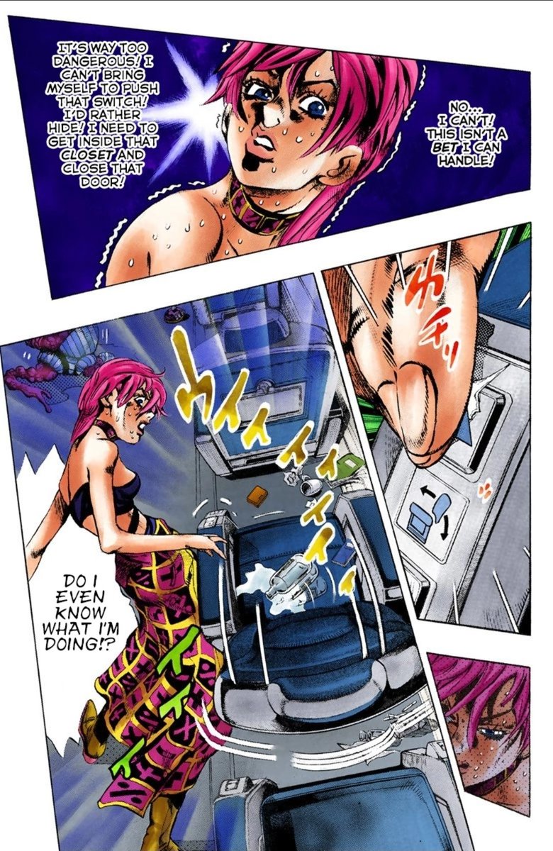trishubug's tweet photo. part of the reason trish means so much to me is because of how much you see her character and courage develop just between the initial meeting the boss and the notorious big fight💭for someone whos life was changed so suddenly she is incredibly brave, i find her very admirable🩷 https://t.co/fChG2cwcwC