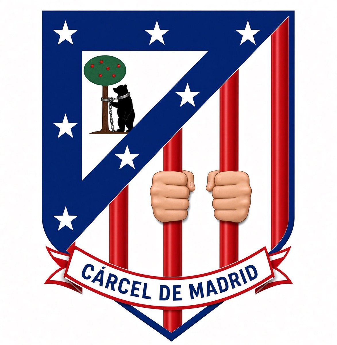 MESSI10NW's tweet photo. @Atleti @futbolmahou #FreeJulián https://t.co/qXbEx5JqQR